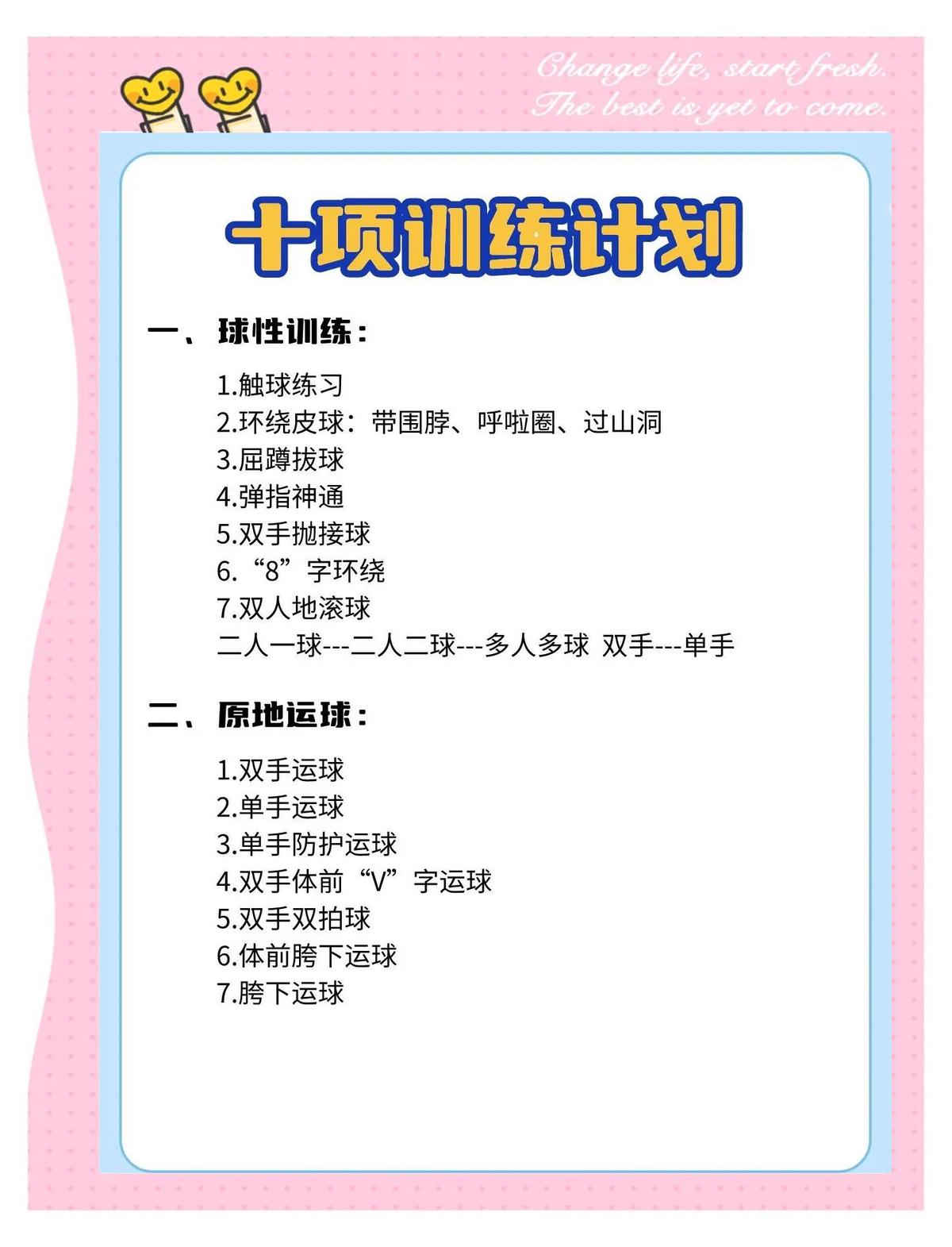 初学者如何从篮球训练中获得成长和发展